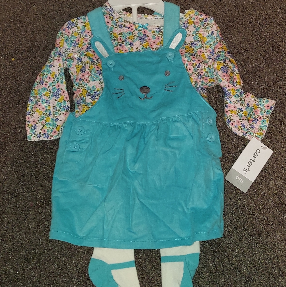 Corduroy overalls outfit